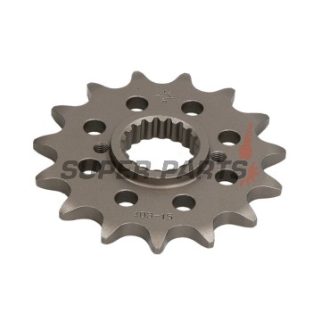 Преден пиньон -JT- JTF403,15, 15 зъба, BMW G 450 2007-2011, Husqvarna SMR 511 2011-2012, TC 449 2011-2012, TE 449/511 2011-2012