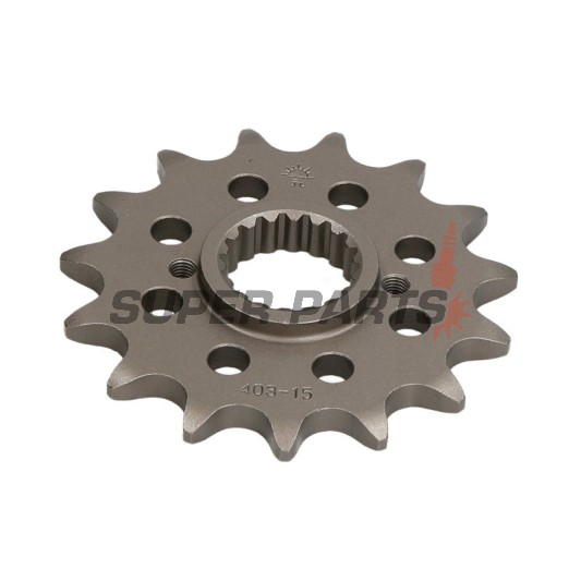 Преден пиньон -JT- JTF403,15, 15 зъба, BMW G 450 2007-2011, Husqvarna SMR 511 2011-2012, TC 449 2011-2012, TE 449/511 2011-2012