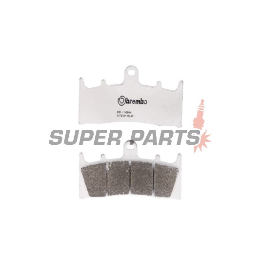 Накладки -BREMBO- 07SU19LA, Kawasaki ZX-6R, ZX-9R, ZX-12R Ninja, Suzuki Bandit 1200, Hayabusa 1300R, GSX-R 1000 (1996-2007)