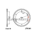 Заден пиньон -JT- JTR841,42, 42 зъба, стоманен, Yamaha SR 500 1978-1991