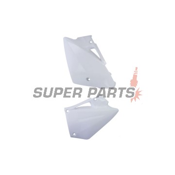 Задни странични пластмаси -POLISPORT- бели, GAS GAS EC 125-300 2005-2006