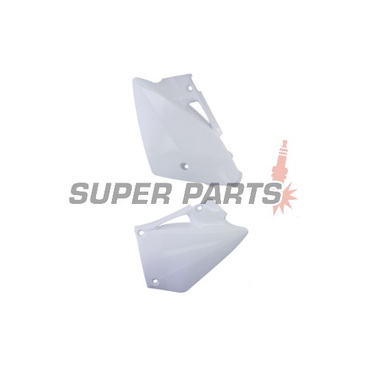 Задни странични пластмаси -POLISPORT- бели, GAS GAS EC 125-300 2005-2006