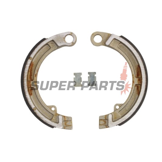 Накладки (челюст) -TRW- MCS981, 125x17mm, Honda CN Helix 250, Piaggio Ape 50/150/175, Vespa PK/PX/Primavera 50-125, Vespa Classic Vespa 125/150 (1951-2000)