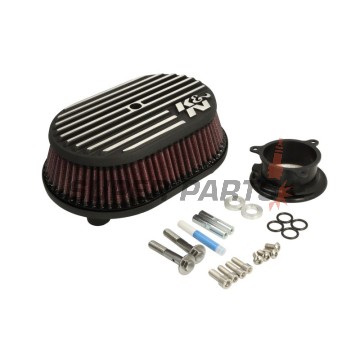 Въздушен филтър -K&N- RK-3956, състезателен, Harley Davidson Softail / Road King / Electra Glide / Street Glide / Road Glide / Freewheeler / Sport Glide / Fat Boy / Heritage Classic / Breakout / Fat Bob / Low Rider / Street Bob 2017-2022