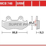 Накладки -TRW- MCB746SRM, синтеровани, Suzuki Burgman AN400/400S (2001-2005)