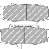 Накладки -FERODO- FDB2049EF, Suzuki V-Strom / GS 500 / Bandit / SV 650 / Intruder / Marauder 500-800 1996-2012