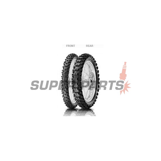 Задна офроуд гума -PIRELLI MOTOR- 110/90-19, SCORPION MX EXTRA X