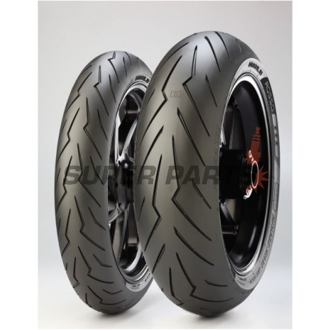 Предна шосейна гума -PIRELLI MOTOR- 130/70ZR16, DIABLO ROSSO III