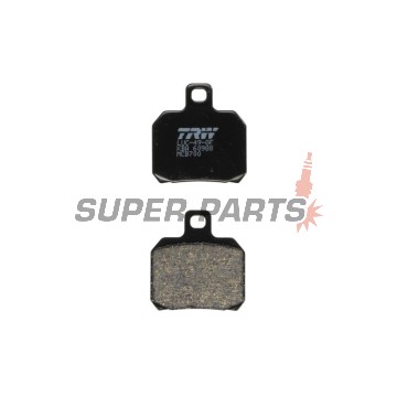 Накладки -TRW- MCB700, Aprilia ETV, RS, RSV, SL, Tuono; Benelli TNT, Tornado, TreK; Ducati 1098, 1198, 848, Monster, Multistrada, Panigale; KTM RC8, Super Duke; Moto Guzzi Breva, Nevada; Piaggio Beverly, X8, X9; Yamaha YP, VP, XQ