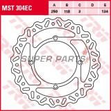 Спирачен диск -TRW- MST304EC, 250mm, Suzuki RM-X450Z (2010-2019) / RM-Z250 (2007-2019) / RM-Z450 (2005-2018)