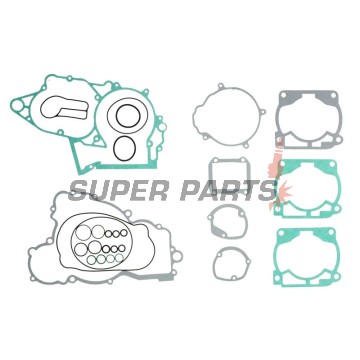 Пълен комплект гарнитури за двигател -WINDEROSA- KTM EXC 250 2005, KTM SX 250 2005-2006, KTM XC 250 2006, KTM XC-W 250 2006