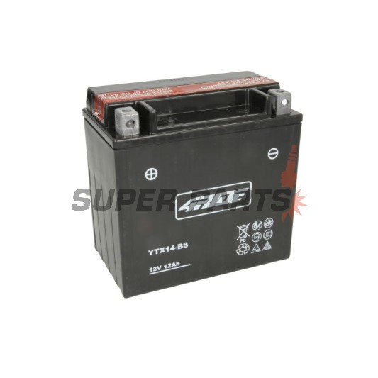 Акумулатор -4 RIDE- YTX14-BS 4RIDE, 12.6Ah 12V