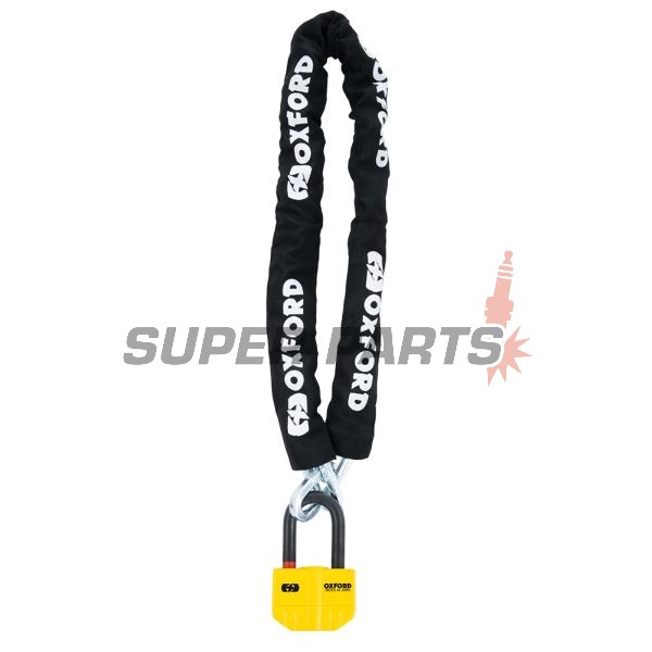 Верига с алармен катинар -OXFORD- Boss Alarm 14mm + Chain 12mm x1.5m