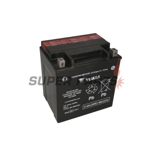 Акумулатор -YUASA- YIX30L-BS, 31.6Ah 12V