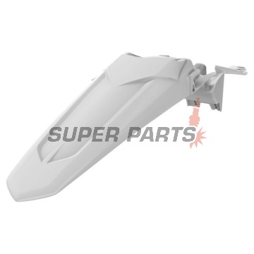Заден калник/опашка -POLISPORT- бял, YAMAHA YZ 250/450 2018-2023