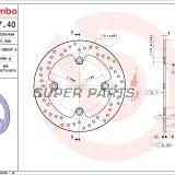 Спирачен диск -BREMBO- 68B40740, Honda CBR 125R, SH / PS scooters, XR 250R / 400R