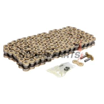 Верига -JT- JTC525Z3GS110RL, размер 525, 110 звена, двойно усилена, златна