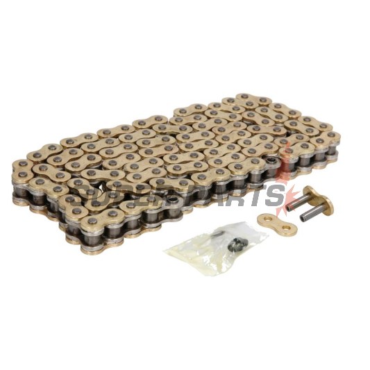 Верига -JT- JTC525Z3GS110RL, размер 525, 110 звена, двойно усилена, златна