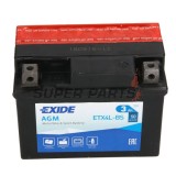 Акумулатор -EXIDE- YTX4L-BS, 3Ah 12V