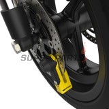 Заключващо устройство за мото диск -OXFORD- Titan 10mm, жълт
