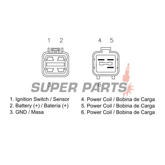 Реле за зареждане -DZE- реле-регулатор, 12V, 35A, ARCTIC CAT UTILITY; CAN-AM DS; KYMCO MONGOOSE, MXU 150/250/300 2003-2019
