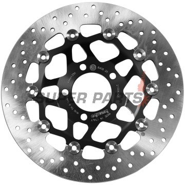 Спирачен диск -BREMBO- 78B40820, Suzuki Bandit 600, GSX 600/750F, RF600, SV650 (1989-2004)