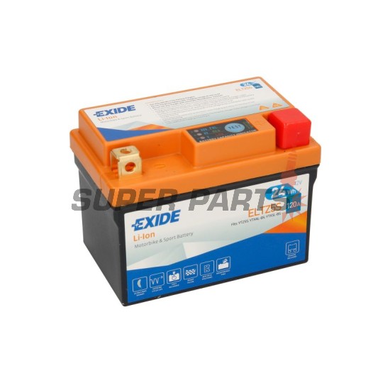 Акумулатор -EXIDE- ELTZ5S, 24Wh (2Ah), 12V, Lithium-ion