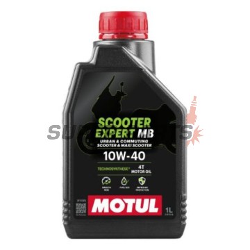 Двигателно масло -MOTUL- SCOOTER EXPERT MB, 10W40, полу-синтетика, 1L
