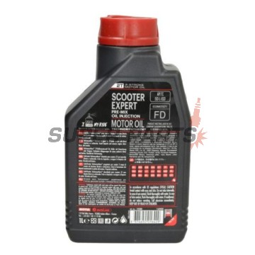 2-тактово масло -MOTUL- SCOOTER EXPERT, 2T, полу-синтетика, 1L