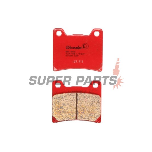 Накладки -BREMBO- 07YA11SP, Yamaha BT/FJ/FZR/FZS/TDM/XJ/XJR/XV/YZF 125-1300cc (1983-2011)