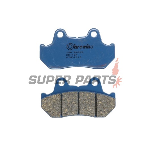 Накладки -BREMBO- 07HO1010, Honda CB 900/1100, CBR 600F (1987-1990), CX 500/650, VF 500-1000 Interceptor & Magna, VT 500-1100 Shadow, XL 600 Transalp (1980-2000)