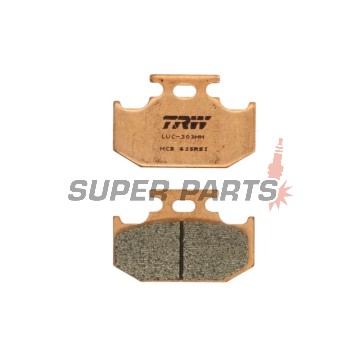 Накладки -TRW- MCB625RSI, Cannondale MX400/440, Kawasaki KDX/KLX/KX, Suzuki DR/DR-Z/RM/RMX, Yamaha DT/TT/TT-R/WR/XT/YZ (1989-2018)