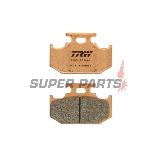 Накладки -TRW- MCB625RSI, Cannondale MX400/440, Kawasaki KDX/KLX/KX, Suzuki DR/DR-Z/RM/RMX, Yamaha DT/TT/TT-R/WR/XT/YZ (1989-2018)