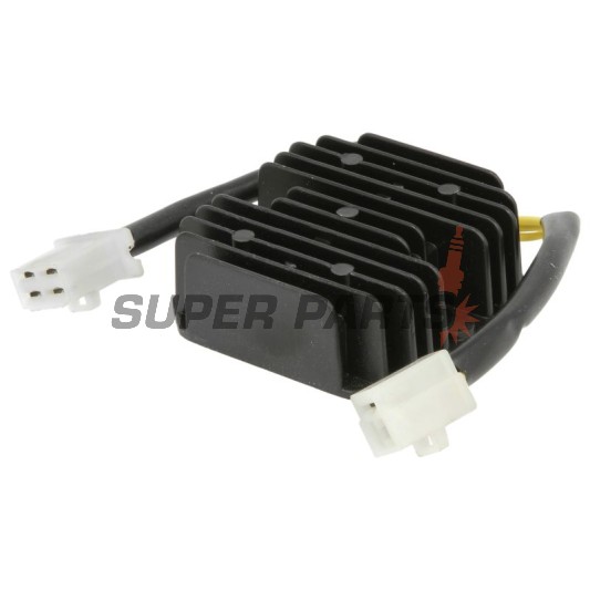 Реле за зареждане -MOTORIX- реле-регулатор, 12V, 15Ah, 6 пина, 125-180cc Malaguti, Kymco