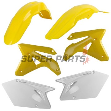 Пластмаси комплект -POLISPORT- SUZUKI RM-Z 450 2007-2007
