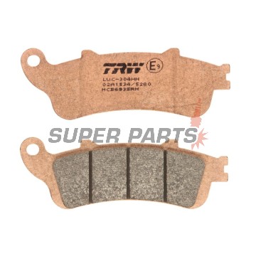 Накладки -TRW- MCB693SRM, синтеровани, Aprilia ETV / RS / RSV / SL / Tuono + Benelli TnT / Tornado / TreK + Ducati 748-1198 / Monster / SS / ST2 + Honda FES / ST + Moto Guzzi Breva / Nevada / V7 + Rieju MRT / SMX / Tango (1997-2010)