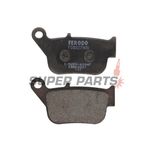 Накладки -FERODO- FDB2279AG, Yamaha YP X-Max 125R 2014-2016