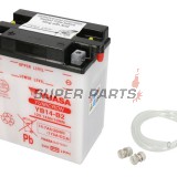 Акумулатор -YUASA- YB14-B2, 15Ah 12V