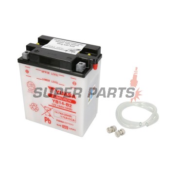 Акумулатор -YUASA- YB14-B2, 15Ah 12V