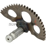 Ос за манивела -RMS- Aprilia Scarabeo 100 2001-2005, Aprilia Scarabeo 50 2002-2006, Aprilia SR 50 2003-2012, Derbi Atlantis 50 2003-2009, Derbi Boulevard 50 2009, Derbi GP1 50 2006-2008, Gilera D.N.A 50 2000-2008