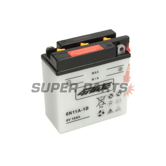 Акумулатор -4 RIDE- 6N11A-1B 4RIDE, 11Ah 6V