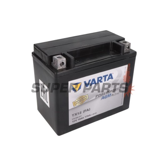 Акумулатор -VARTA- YTX12-BS READY, 10Ah 12V