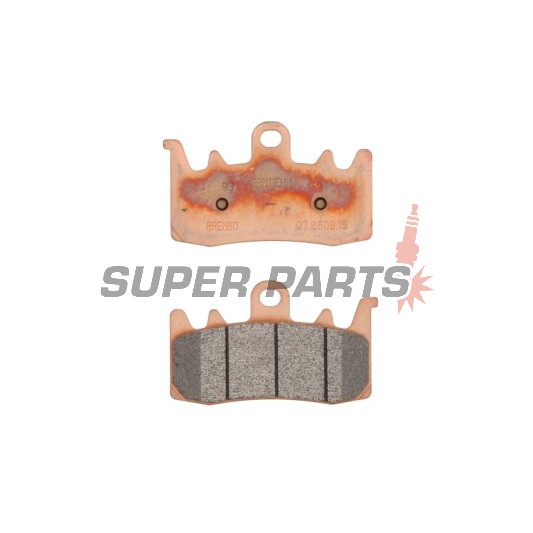 Накладки -BREMBO- 07BB3884, BMW G310 / Ducati 939-1262 / Triumph Tiger 1215