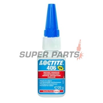 Лепило -LOCTITE- 406, секундно, за пластмаса и гума, 50ml
