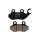 Накладки -TRW- MCB684, Cagiva Passing/Stella 50-125 1993-1997; Garelli Freeland/Joker/KRS 50-150 2002; Honda Dylan 125 2003-2005; Peugeot Tweet 50-150 2010; PGO T.Rex/PM-X/Charge 50-150 1999-2004; SYM Shark/Red Devil/Jungle 50-125 1997-2005