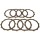 Съединител комплект (дискове) -TRW- MCC611-8, BMW K1200R / R Sport / S / GT (2005-2009)