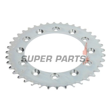 Заден пиньон -JT- JTR245/2,40, 40 зъба, стоманен, Gilera RC 600 1989-1992, Honda CB 250 1982-1984, 1996-2001, NSR 250 1986-1987, NX 250 1988-1990, VTR 250 1998, 2009-2012, VTZ 250 1988, XL 350 1984-1987, XL 500 1979-1981, XL 600 1983-1987