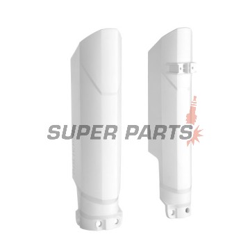 Протектори за предница (колове) -POLISPORT- бели, GAS GAS EC, MC; HUSQVARNA FC, FE, TC, TE; KTM EXC, EXC-F, SX, SX-F, XC, XC-F, XCF-W, XC-W; SHERCO SE 50-505 2015-2023