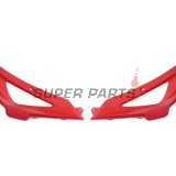 Предни странични пластмаси -POLISPORT- червени (горни), HUSQVARNA TC 250-630 2005-2007