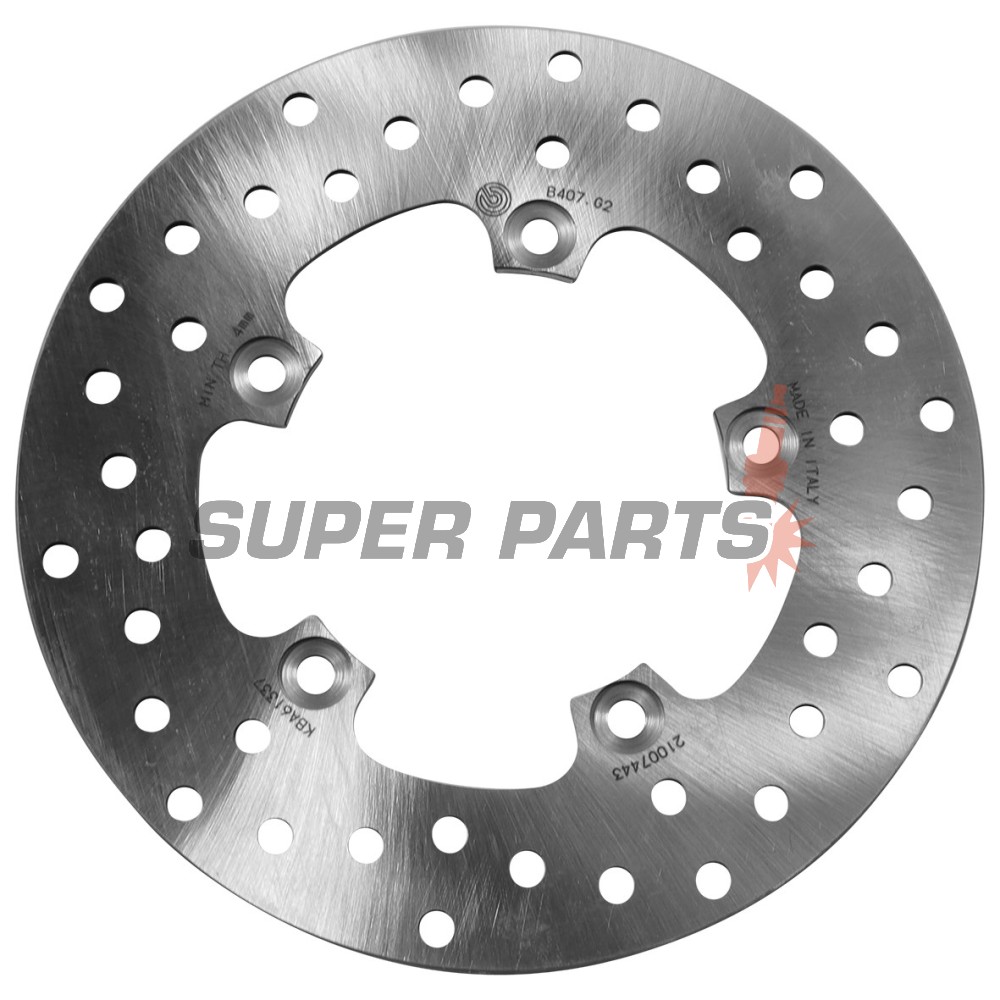 Спирачен диск -BREMBO- 68B407G2, FB Mondial Piega / RZ / Starfighter 999-1000 (2004-2007)Yamaha XN / XQ (Teos / Maxster) 125-150 (2001-2004)
